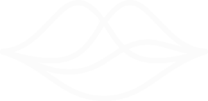Lips Logo in White